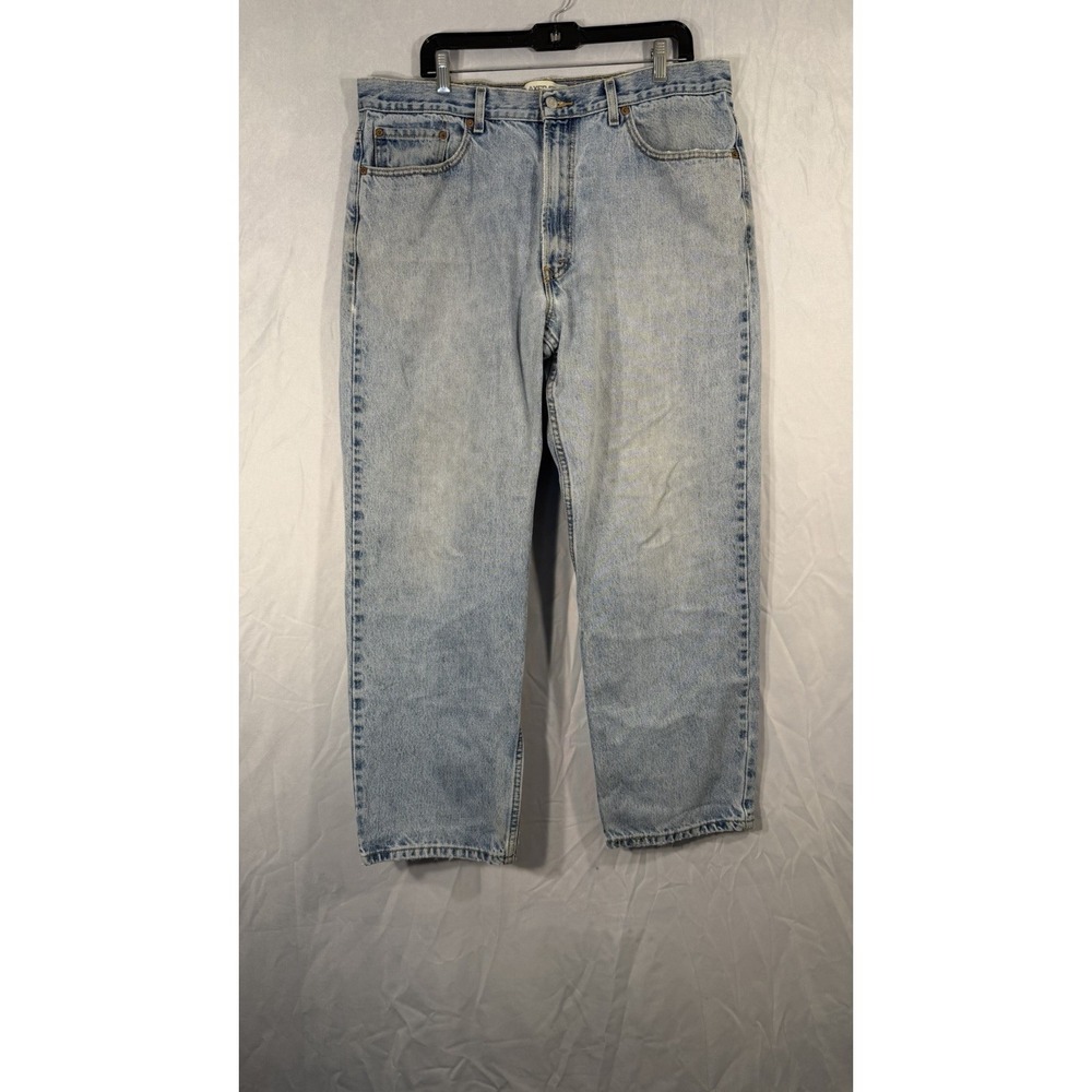 Levi's Jeans Mens 38x30 550 Blue Demin Relaxed Fit Light Wash
